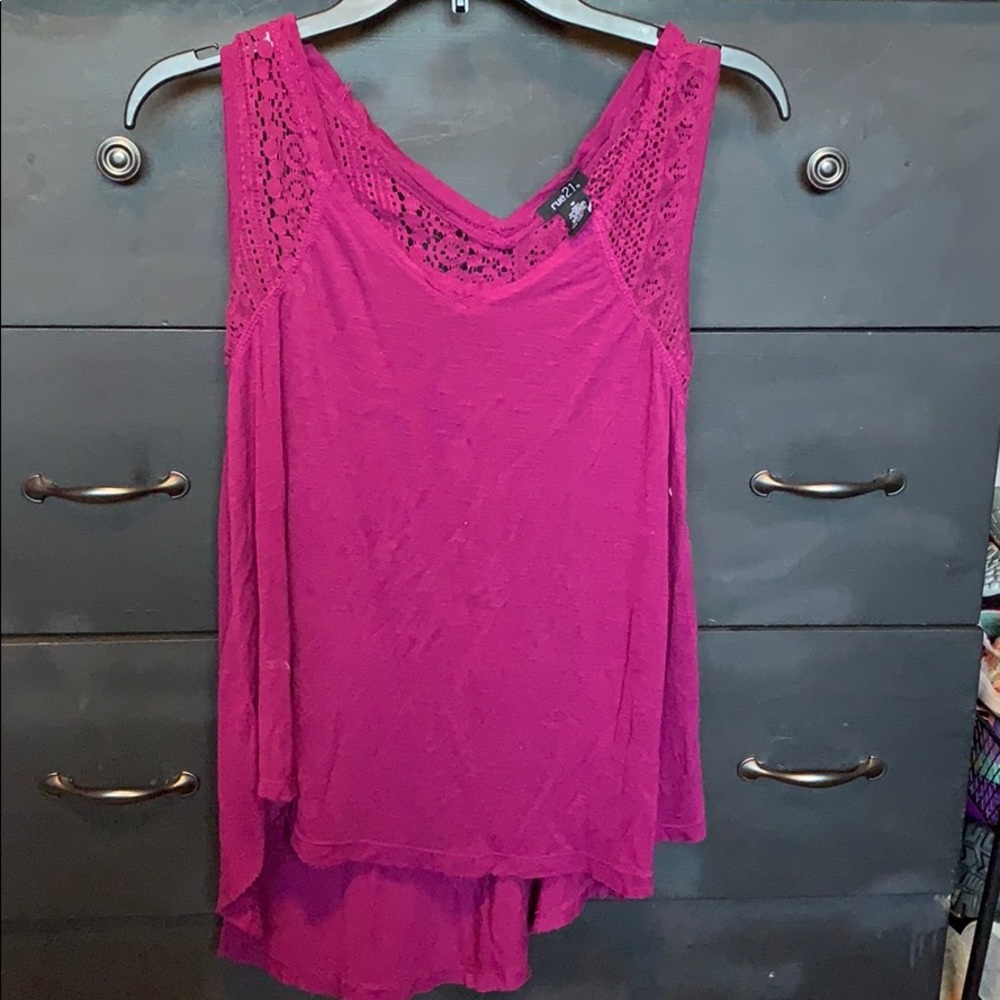 Rue21 purple tank top